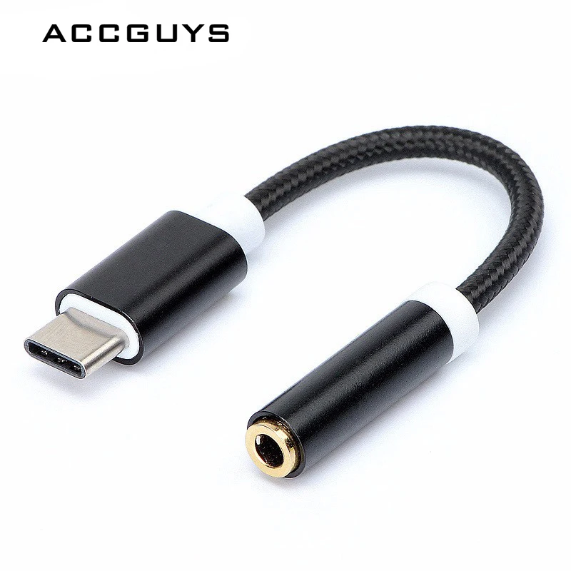 ACCGUYS USB Type C к адаптеру 3 5 мм разъем для наушников Aux аудио кабель Xiaomi Nexus 5X 6 P/MOTO Z/Huawei