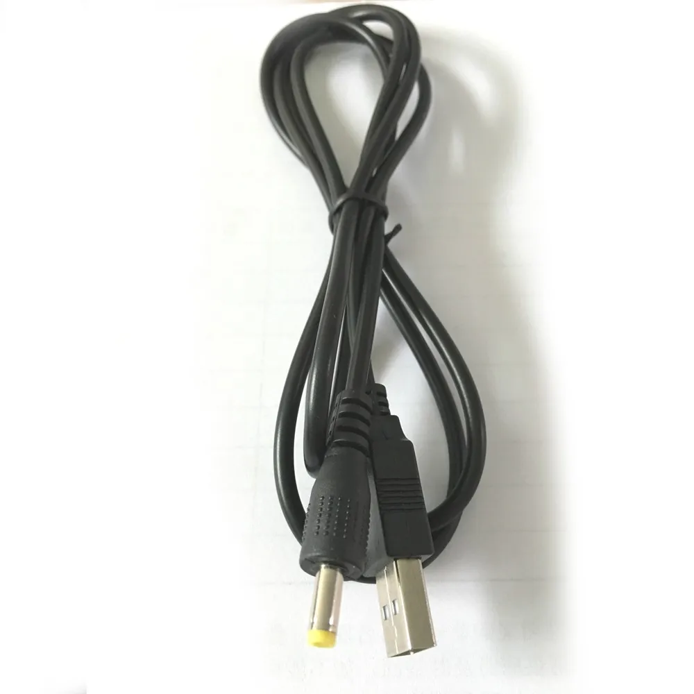 

FZQWEG Black High Speed USB Male to DC 4.0mm x 1.7mm Power Cable