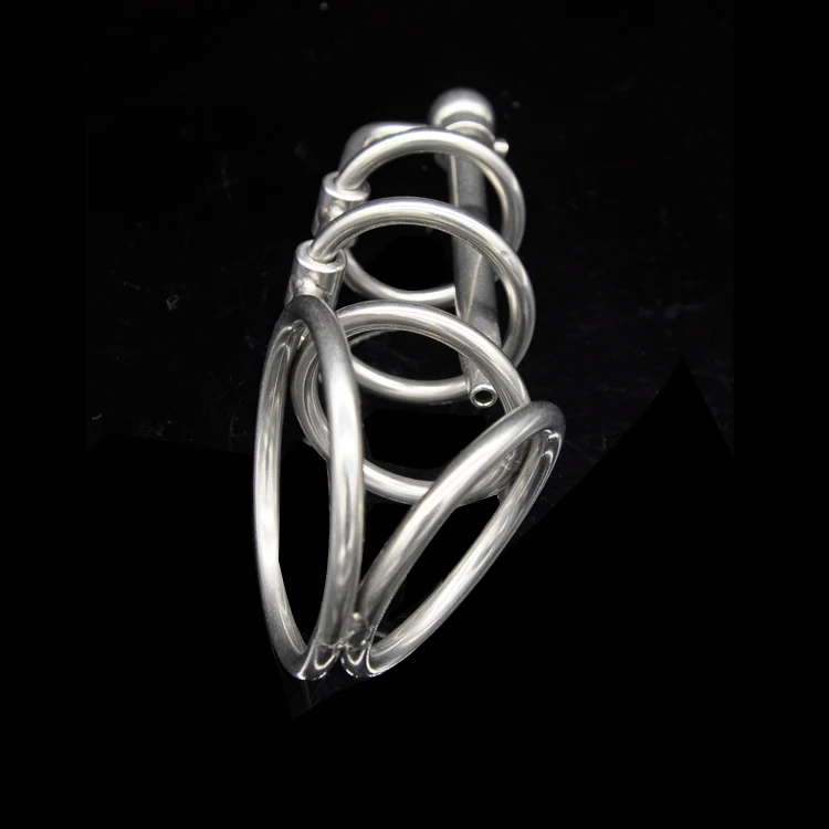 Мужской Нержавеющая сталь катетер уретральный растяжения стимулировать клетка