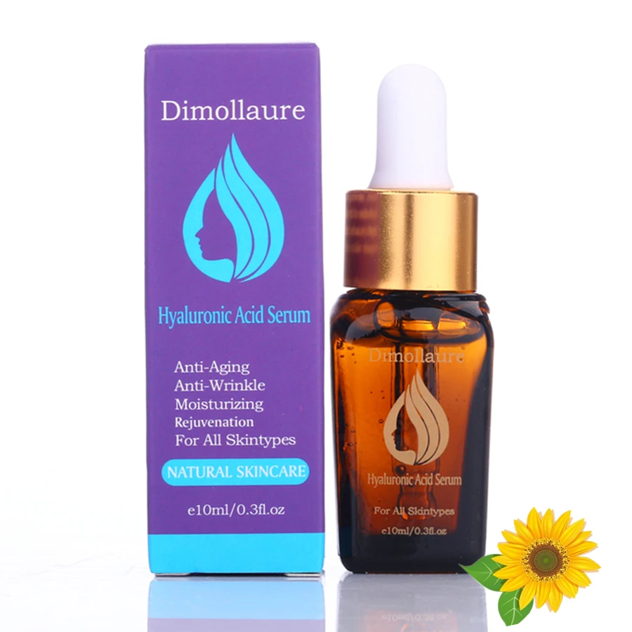 Dimollaure Fullerene 24K Gold Serum kojic acid serum Hyaluronic Acid Serum Six Peptides Serum Anti-Aging Wrinkle Moisturizing