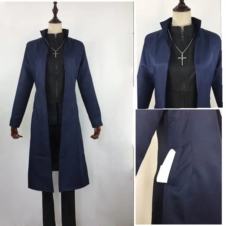 Аниме Fate/Grand Order Kotomine Kirei косплей костюм игра Fate stay night Хэллоуин Рождественский костюм для вечеринки