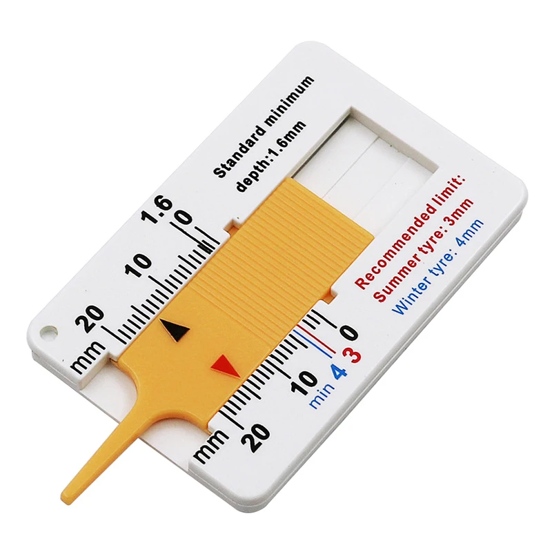 Автомобильный измеритель глубины протектора автомобиля мотоцикла прицепа |