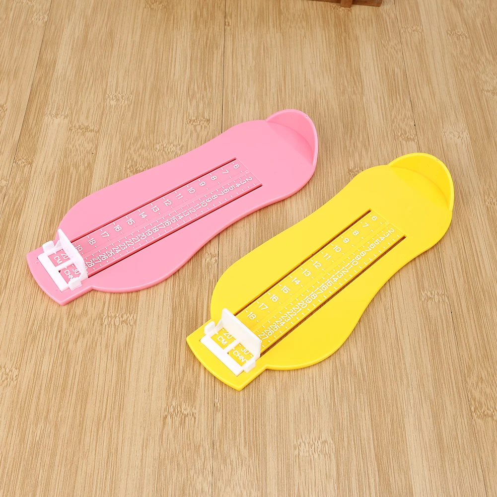 Свежий цвет детская обувь для ног Размер измерительный инструмент младенческой