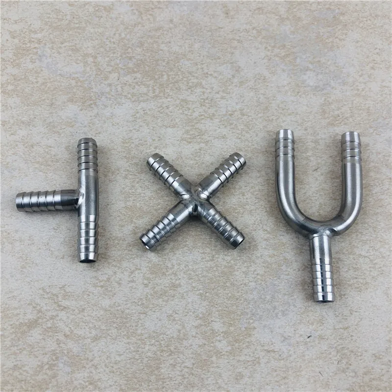 

Stainless Steel Hose Barbed Fitting With 8mm Beer Hose Home Brewing for Home Brewing Beer Line