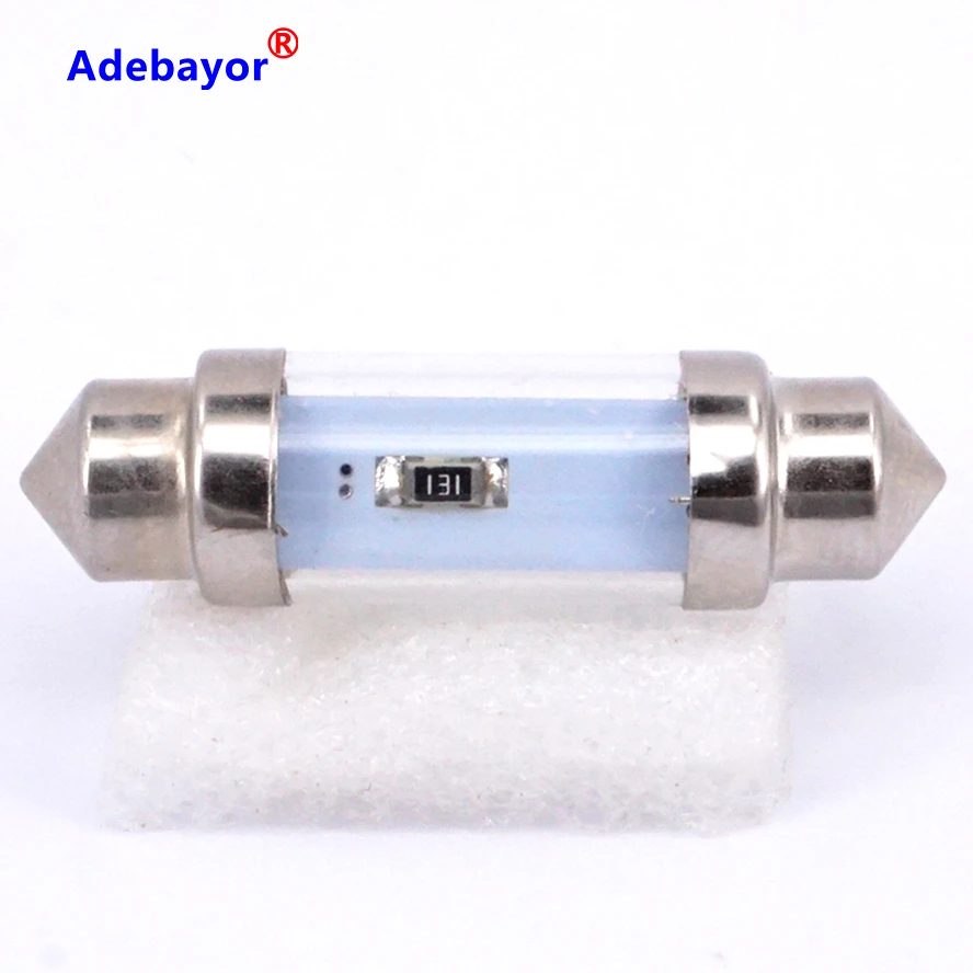 10X 36 мм 6 SMD 1210 светодиодная Автомобильная гирлянда для салона купольная лампа