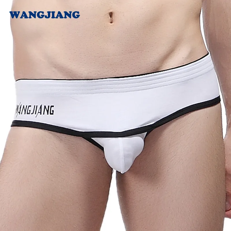 Мужское нижнее белье WJ сексуальные и удобные хлопковые мужские трусы с низкой