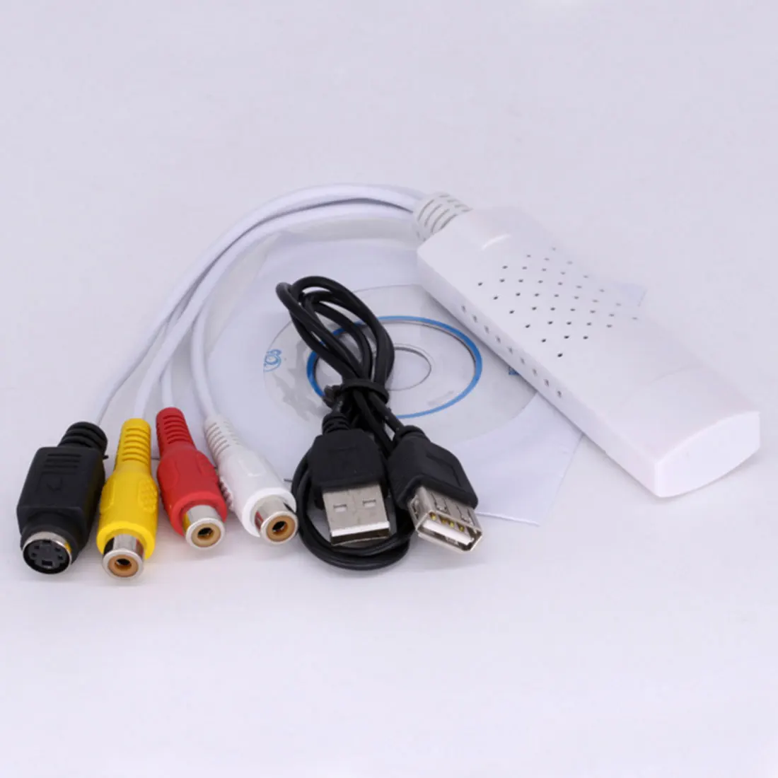 Карта видеозахвата Easycap USB 2 0 для Win7/8/XP/Vista|Карты видео- и ТВ-тюнеров| |