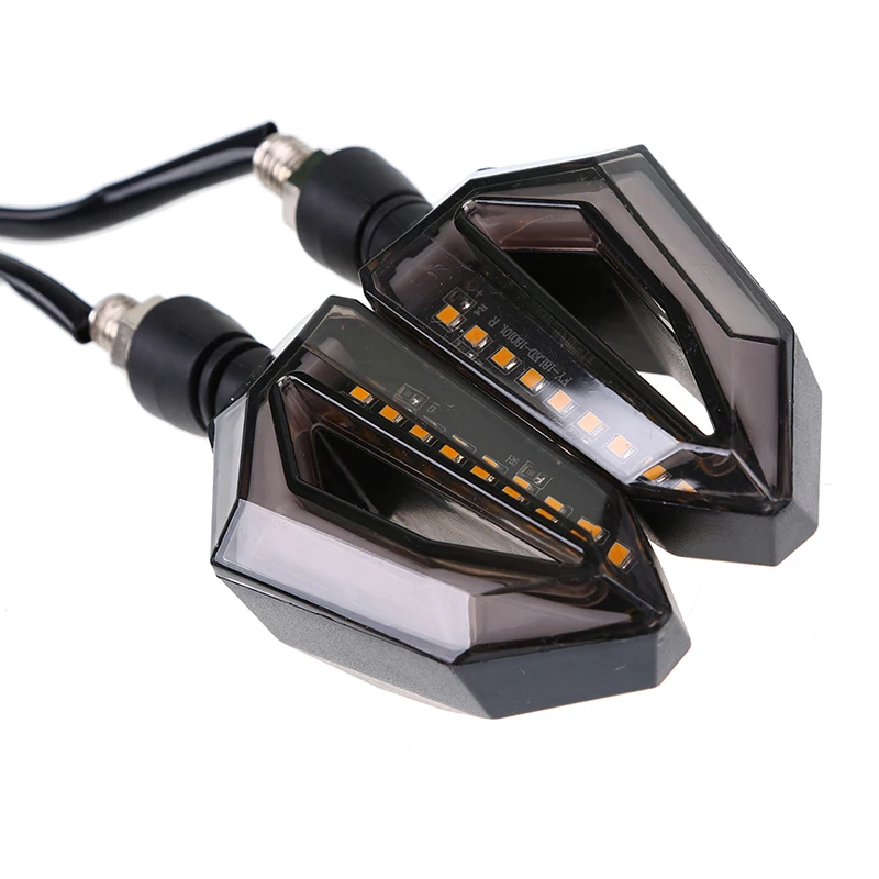 Posbay сигнальная лампа мотоцикла со светодиодной вспышкой для скутера Harley Yamaha Kawasaki