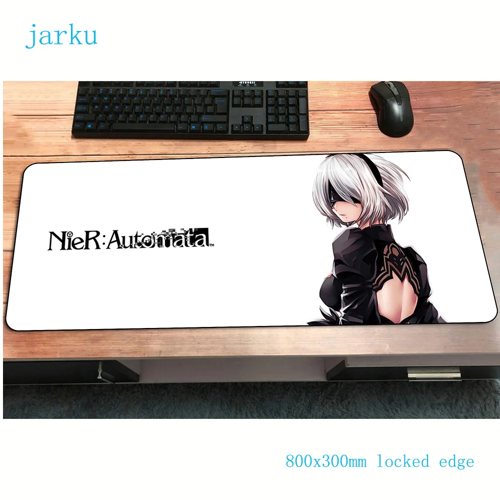 Коврик для мыши NieR Automata 800x300x3 мм коврик нетбука компьютерный большой игровой