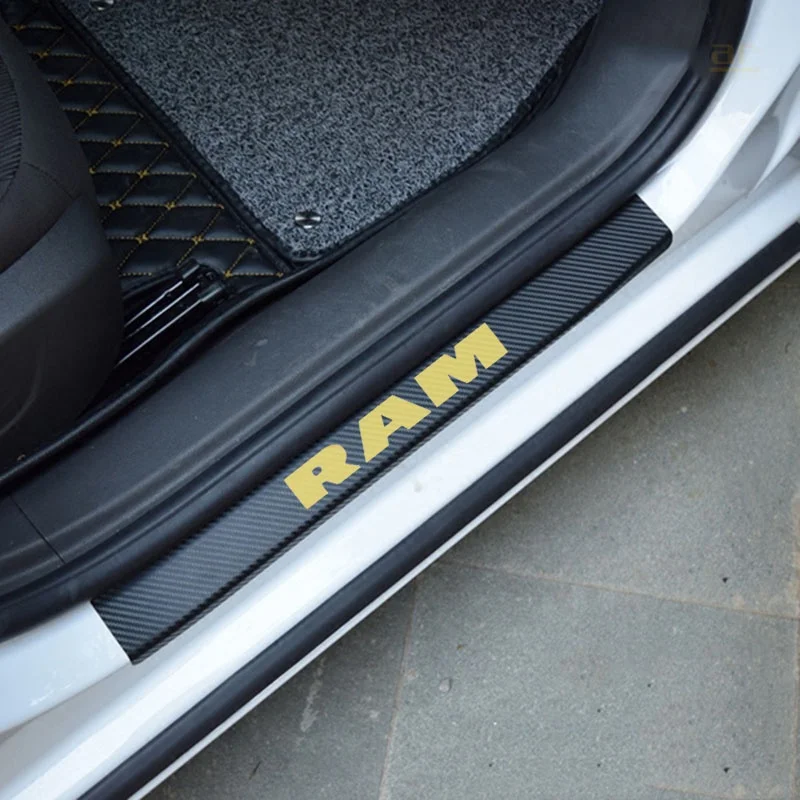 Накладка на порог для Dodge RAM автомобильные аксессуары автомобильная наклейка