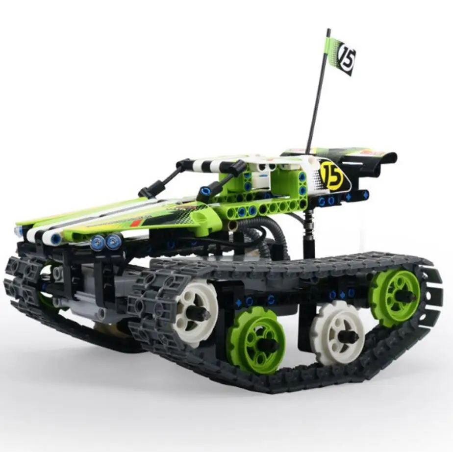 Техника гусеничный внедорожный автомобиль rc автомобили стек кирпичи 2 4 ГГц