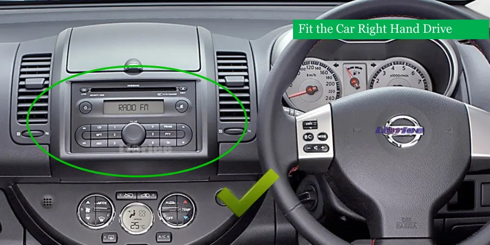 Для Nissan Note(E11)/Tone 2004~ 2013 автомобильный Android плеер DVD gps навигационная система HD экран Радио Стерео интегрированный мультимедиа