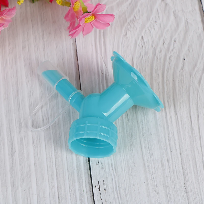 

1PC 2In1 Plastic Sprinkler Nozzle For Flower Plant Waterers Bottle Watering Cans Sprinkler
