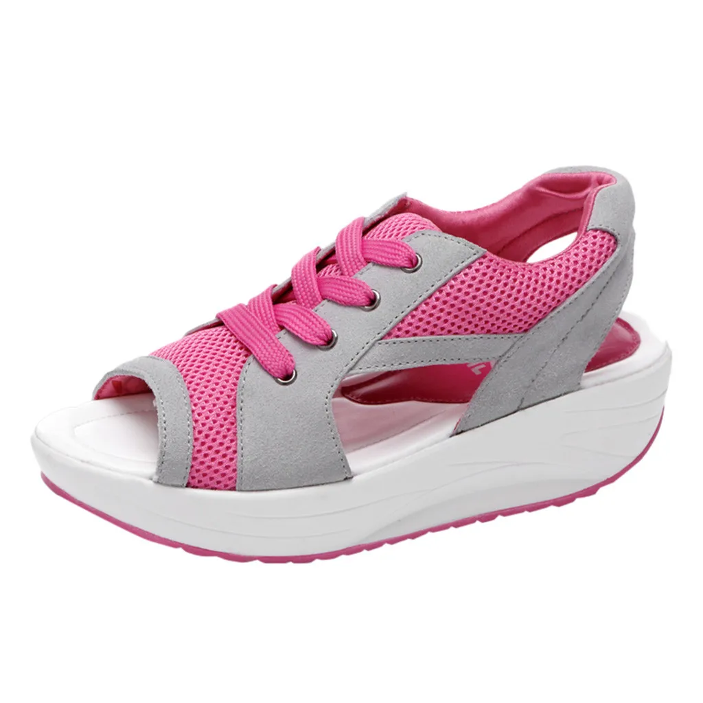 SAGACE/Женская обувь пикантная модная повседневная с открытым носком на толстой