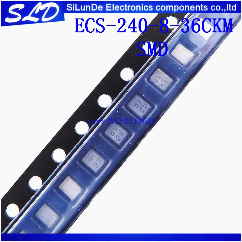 

Free Shipping 10pcs/lot ECS-240-8-36CKM SMD new and Original in stock