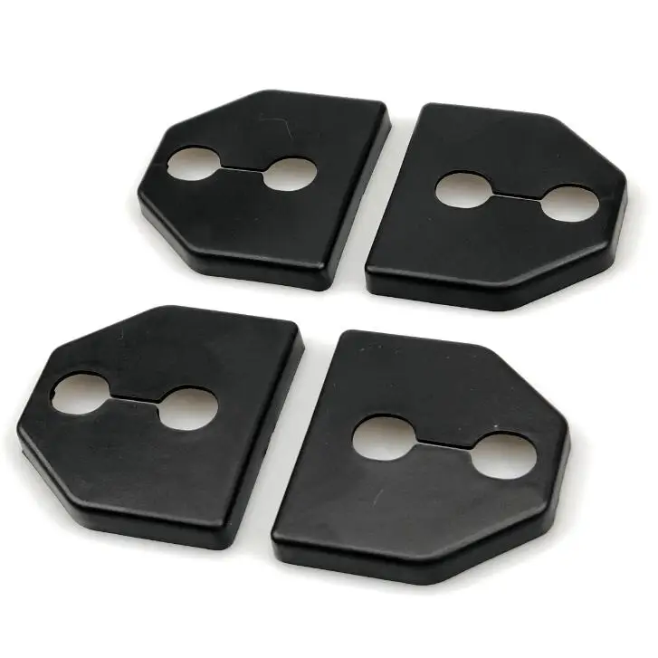 Plastic 4pcs Автомобильные аксессуары дверной замок Антикоррозийная Защитная крышка для Subaru Forester Outback датчик для Impreza XV BRZ visiv LEVORG Ascent Exiga - Цвет: Plastic 4pcs