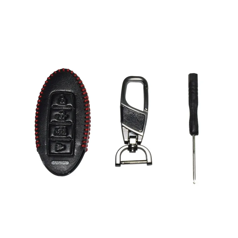 SRXTZM горячая Распродажа кожаный чехол с верхним слоем для автомобильного ключа