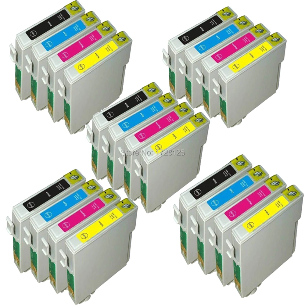 Совместимый чернильный картридж для EPSON STYLUS SX200 SX205 SX210 SX215 SX218 SX400 SX405 SX410 SX510 SX515W 5
