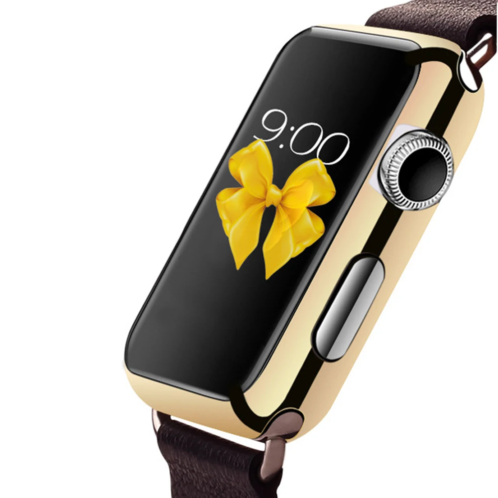 Роскошные ультратонкие P C цвет покрытием покрытие Защитный чехол Крышка для Apple