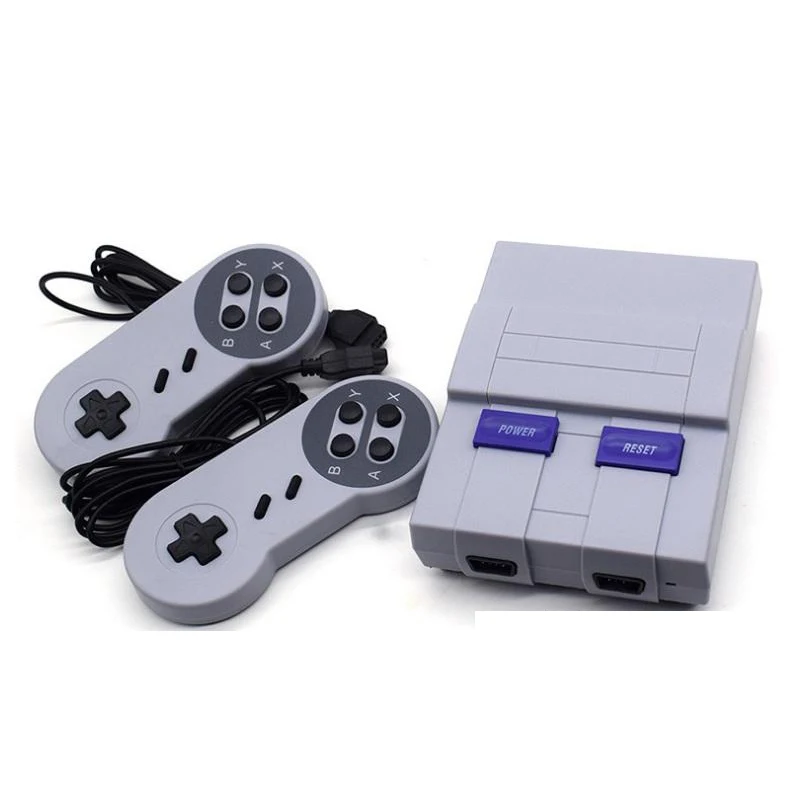 Мини классическая игровая консоль 400 видео игры телевидение портативная для NES