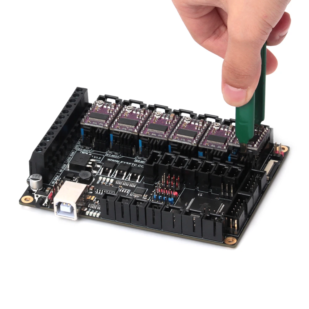 FYSETC F6 V1.3 Board Mainboard+ 6pcs TMC2100/TMC2208 v1.2/TMC2130 v1.2/DRV8825/S109/A4988/ST820 VS SKR V1.3