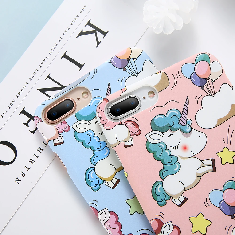 KISSCASE милые чехлы с рисунком единорога для iPhone XS Max 6S 6 7 8 Plus XR 5S SE ультра тонкий