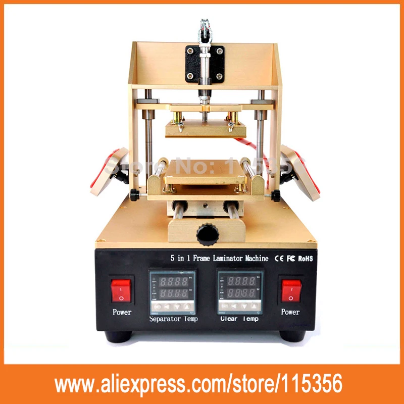 5 in 1 Multifunction Bezel Middle Frame Separator Machine + Vacuum LCD Glue Remover Laminator Preheater | Инструменты