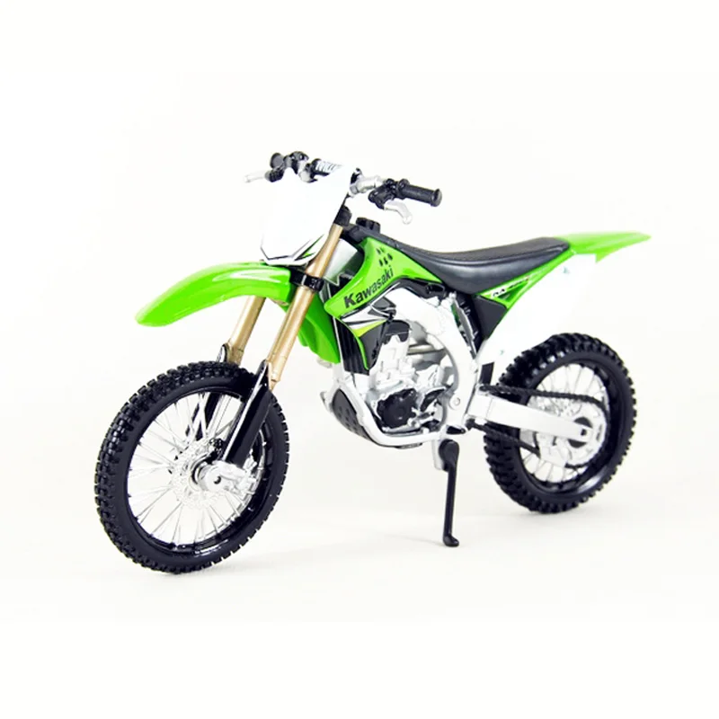 Мотоциклетная игрушка Maisto 1:12 KX450F наборы моторных автомобилей сделай сам сборный