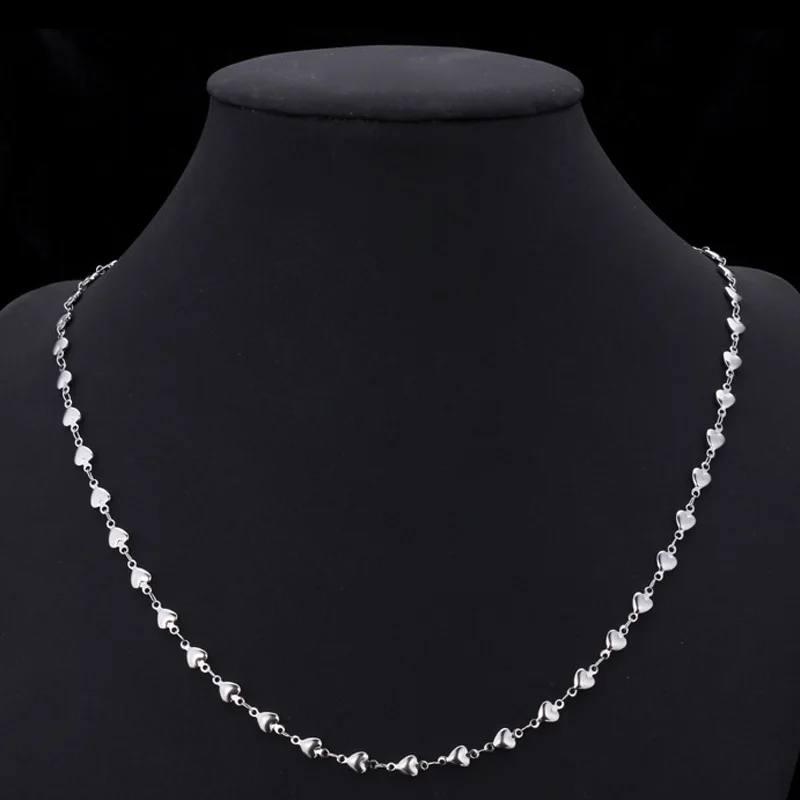 Сердце Ожерелье Сделано С Высококачественной Нержавеющей Стали 316L Ювелирные