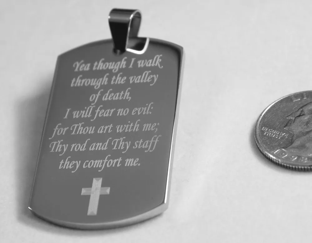 Молитва за собаку. Dog tag с молитвой.