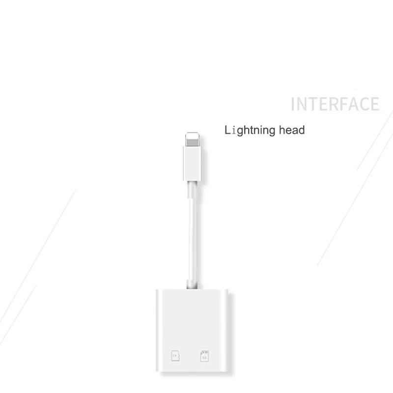 i-Flash Drive Micro SD/TF/SD Memory Card Reader with Cable and APP to Add Extra Storage For iOS Android Type-c USB Devices | Компьютеры и