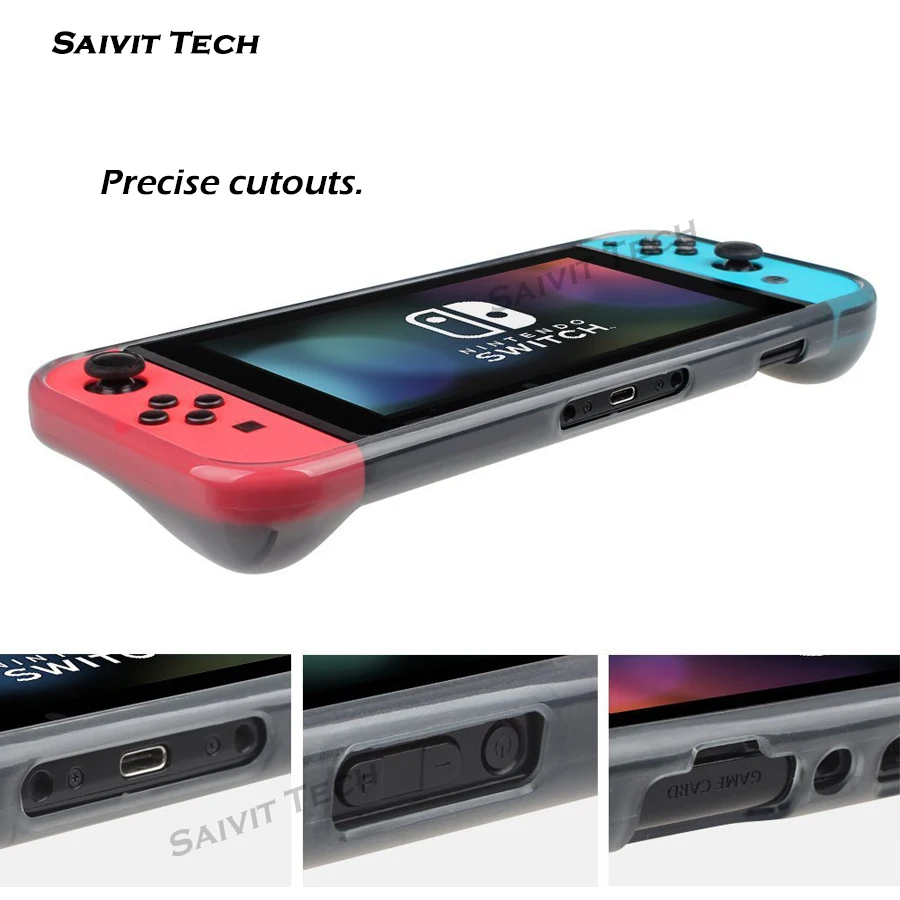 Дорожный переключатель NS Gampad из мягкого ТПУ с ручками защитный чехол для nintendo s Switch Carry Shell закаленная пленка для nintendo Switch