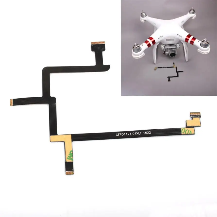 Хорошая продажа гибкий ленточный кабель Замена для DJI Phantom 3 Standard Vision Plus Gimbal Camera