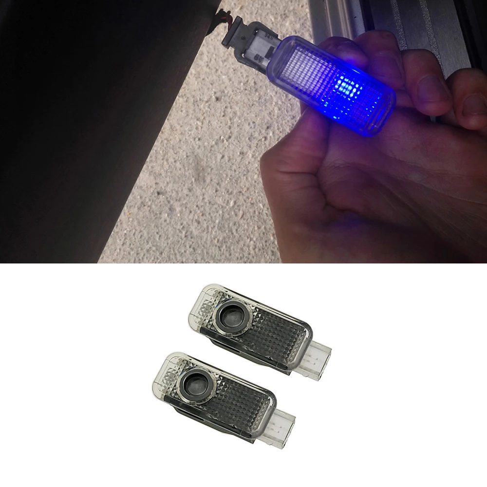 2LED Door Courtesy Decorative Ghost Shadow Light LED Projector LOGO For Audi A3 A4 B5 B6 B7 B8 A5 C5 A6 C6 C7 A1 A7 A8 Q3 Q5 Q7 |