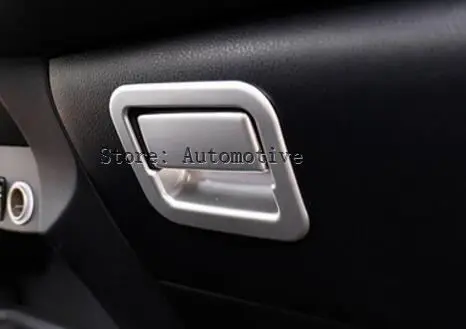 

Interior Accessiores ABS Matte Storage Box Handle Panel Cover Trim for Toyota RAV4 2014 2015 2016 2017 Car styling