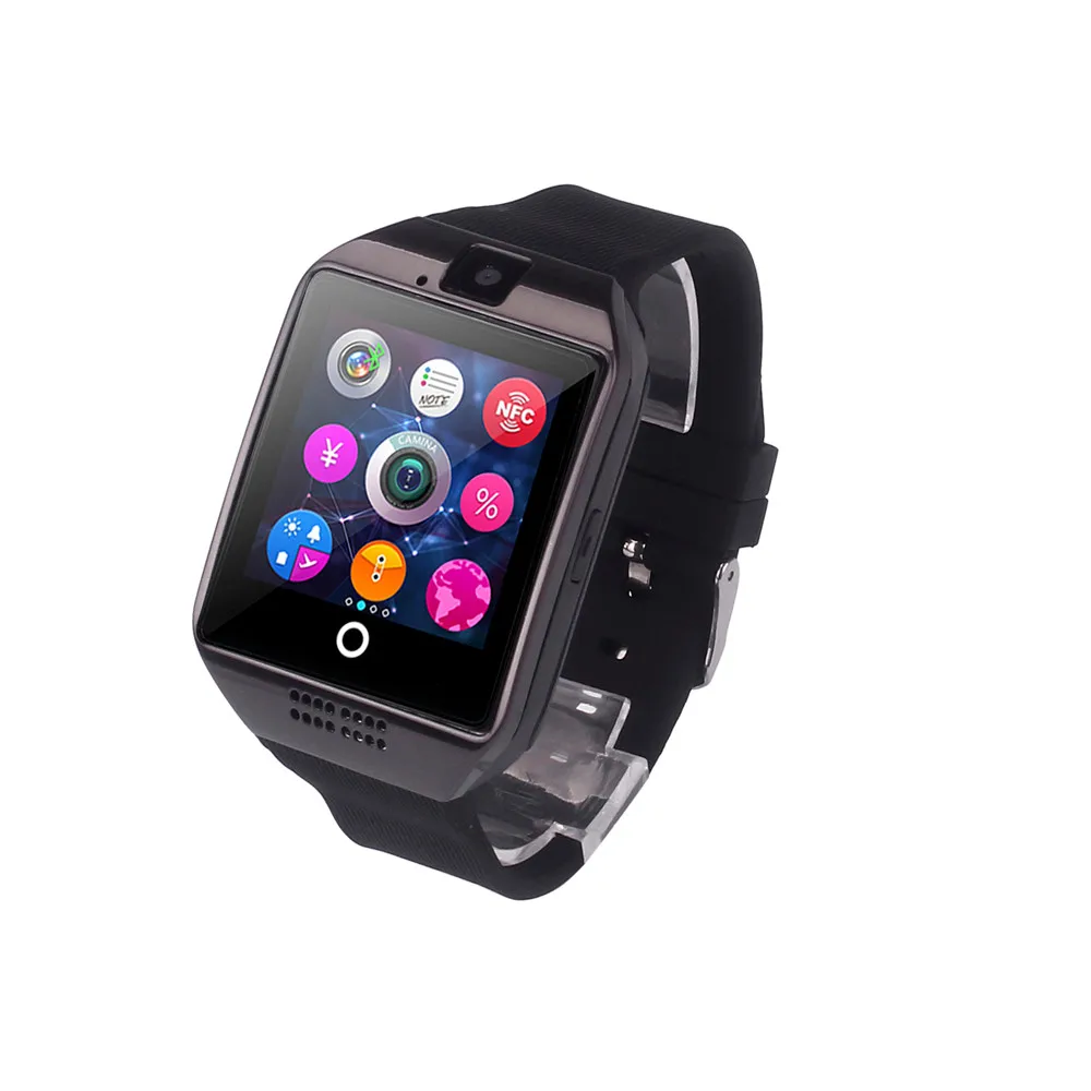 Новинка Q18 Bluetooth Смарт часы камера Поддержка sim карты Smartwatch цифровые наручные