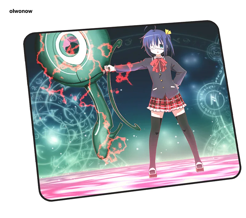 Коврик для мыши chuunibyou demo koi ga shitai коврик компьютерных игр padmouse 24x20 см эргономичный