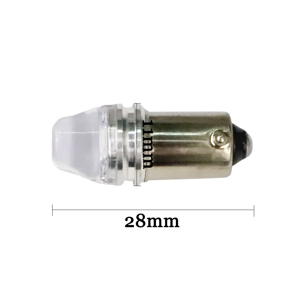 100 шт. T4W BA9S 3D объектив 3 smd 2835 светодиодный габаритный фонарь автомобильный боковой маркер чтение карта дверь