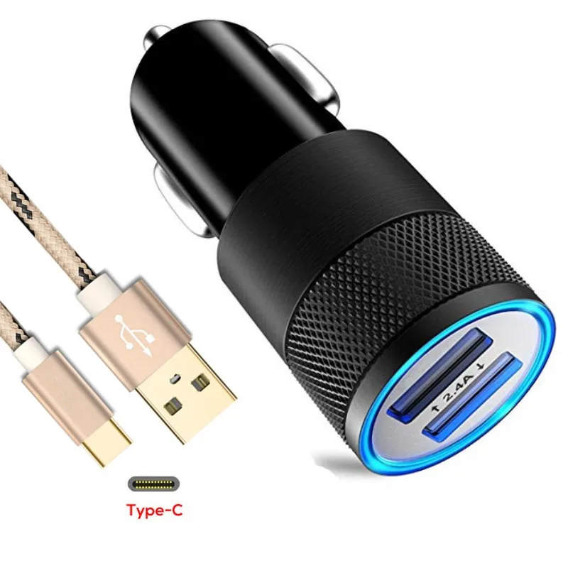 Автомобильное зарядное устройство адаптер 3 фута USB кабель для Samsung Galaxy A9 A7 2018 A8 A6
