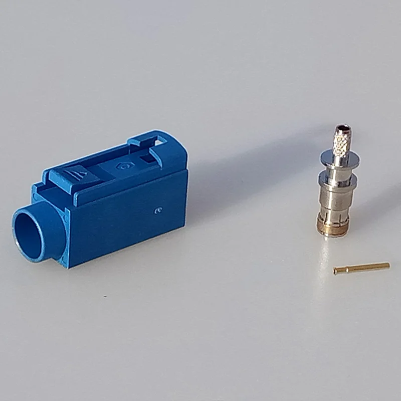 

8pcs RF cable connector Fakra adapter audio video TV antenna modem Fakra coaxial pigtail cable connectors