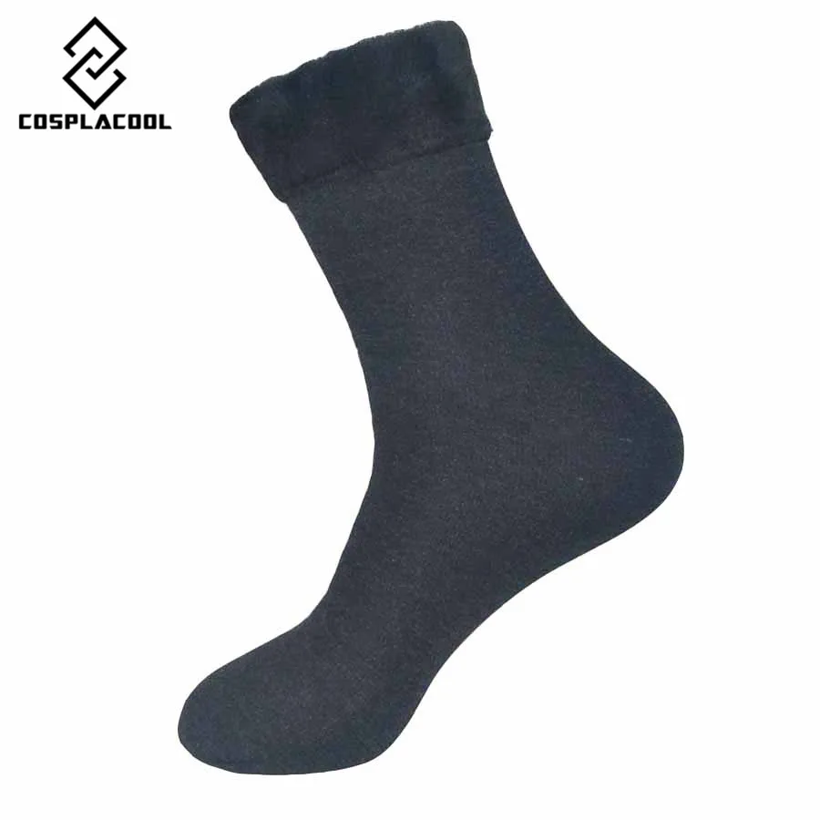 [Cospacool] Новинка Теплые популярные женские носки для пар Очень толстые кашемировые