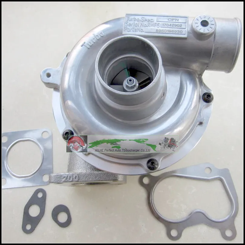 RHF5 CIFN 8980198930 8981851940 8981851941 VA430101 турбо для грузовика ISUZU промышленный Hitachi ZAXIS 163 160L 4JJ1X