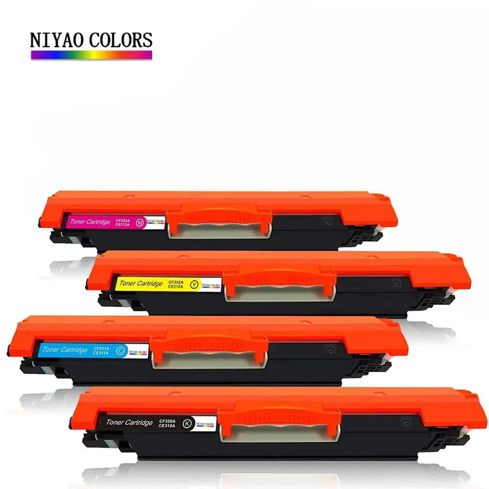 NIYAO CE310 CE310A 313A 126A/a 126 совместимый тонер картридж для hp LaserJet Pro CP1025 M275 MFP M175a M175nw