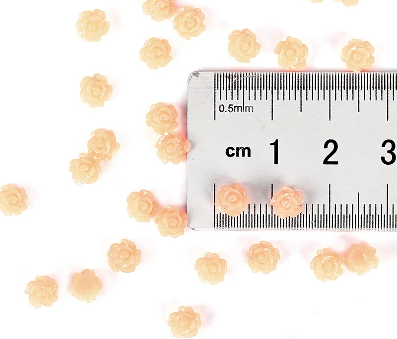 3d украшения для ногтей полимерные наклейки маникюра цветок розы очаровательные