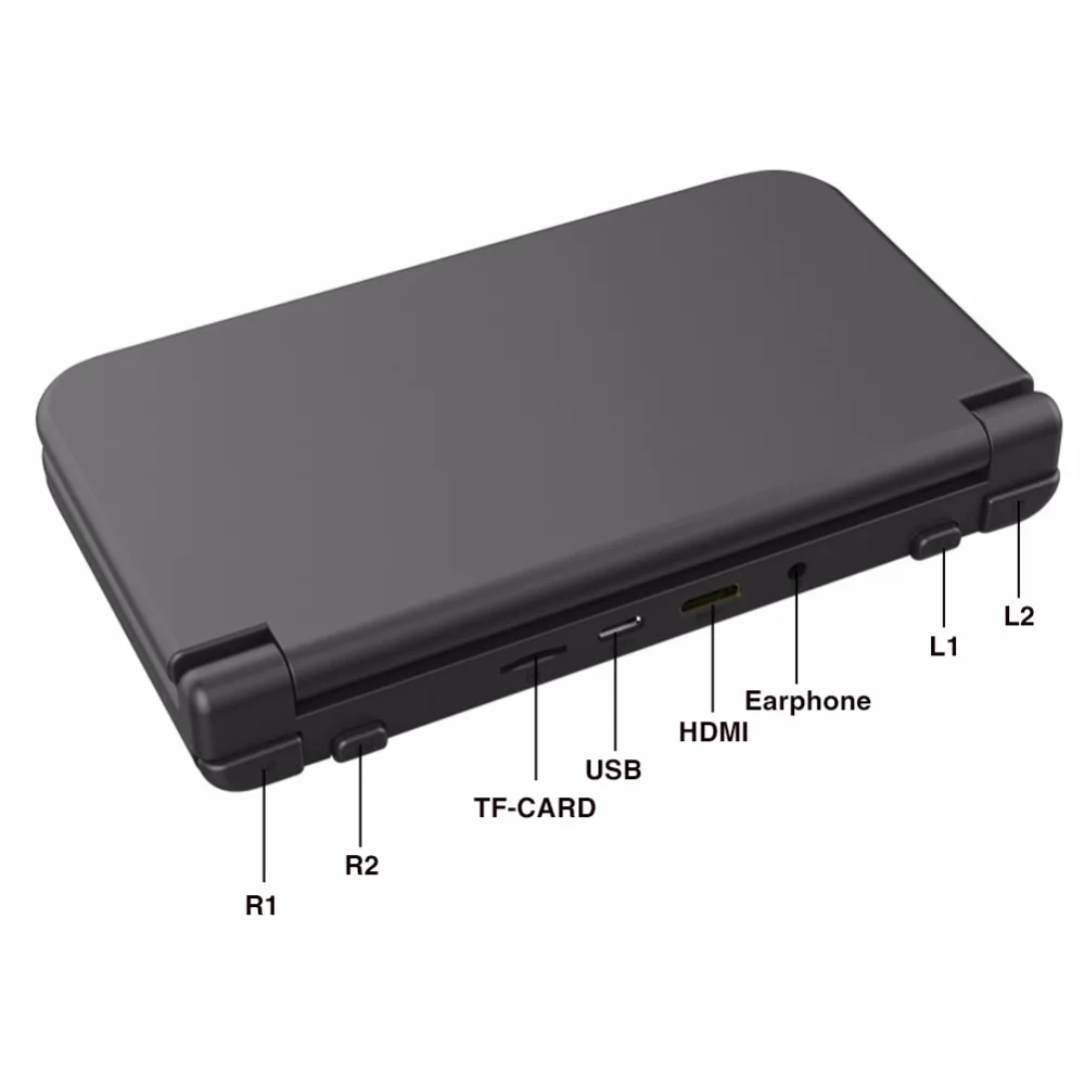 Новый GPD XD PLUS 5 &quotAndroid 7 0 геймпад планшетный ПК 4 ГБ/32 ГБ MTK8176 шесть ядер 2 1 ГГц
