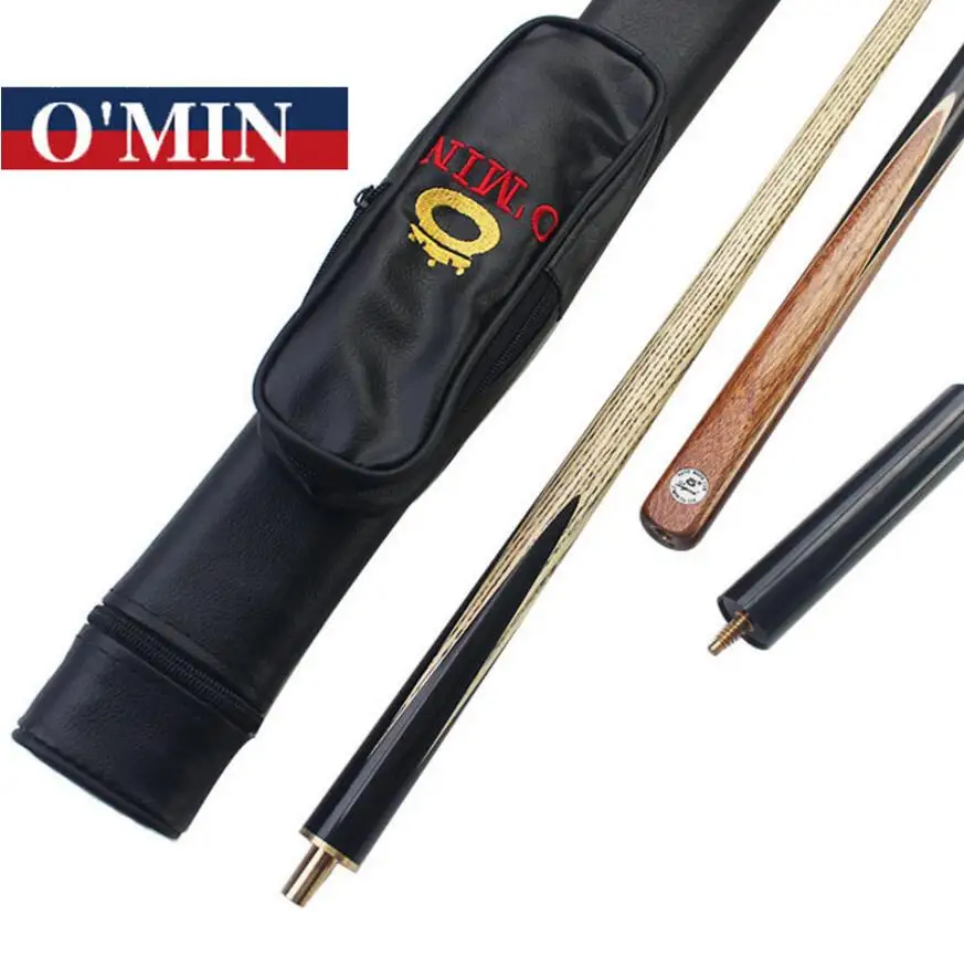 O'Min Legen 3/4 шарнирные Кии для снукера s палочки кия с 3 4 чехол на каблуке (9 мм советы