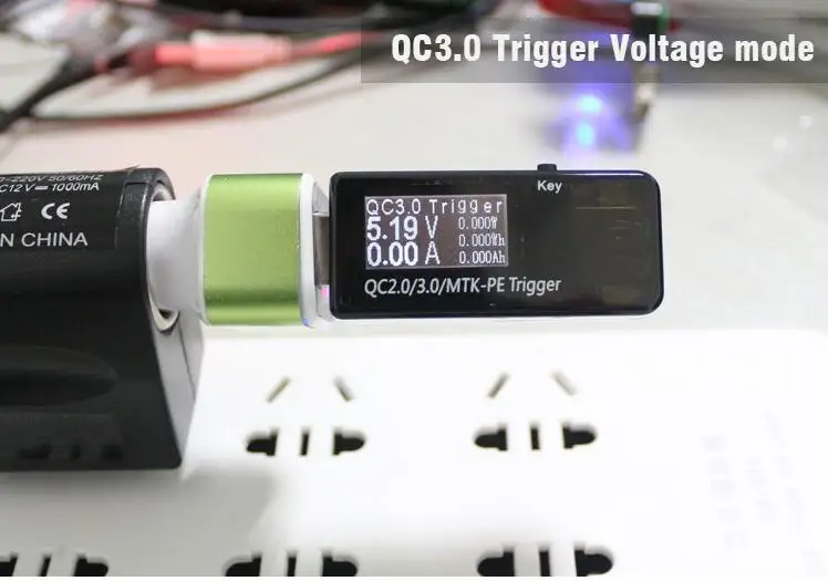 MTK-PE быстрая зарядка триггера QC2.0 3.0 индукционная USB напряжение Ток емкость метр