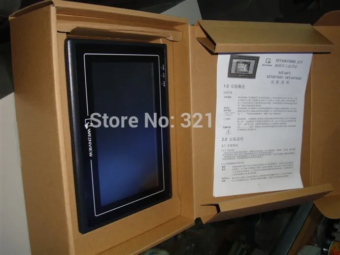 Оригинальный Новый 7 ''Weinview Weintek HMI дюймов сенсорный экран TK6070iQ Полная замена
