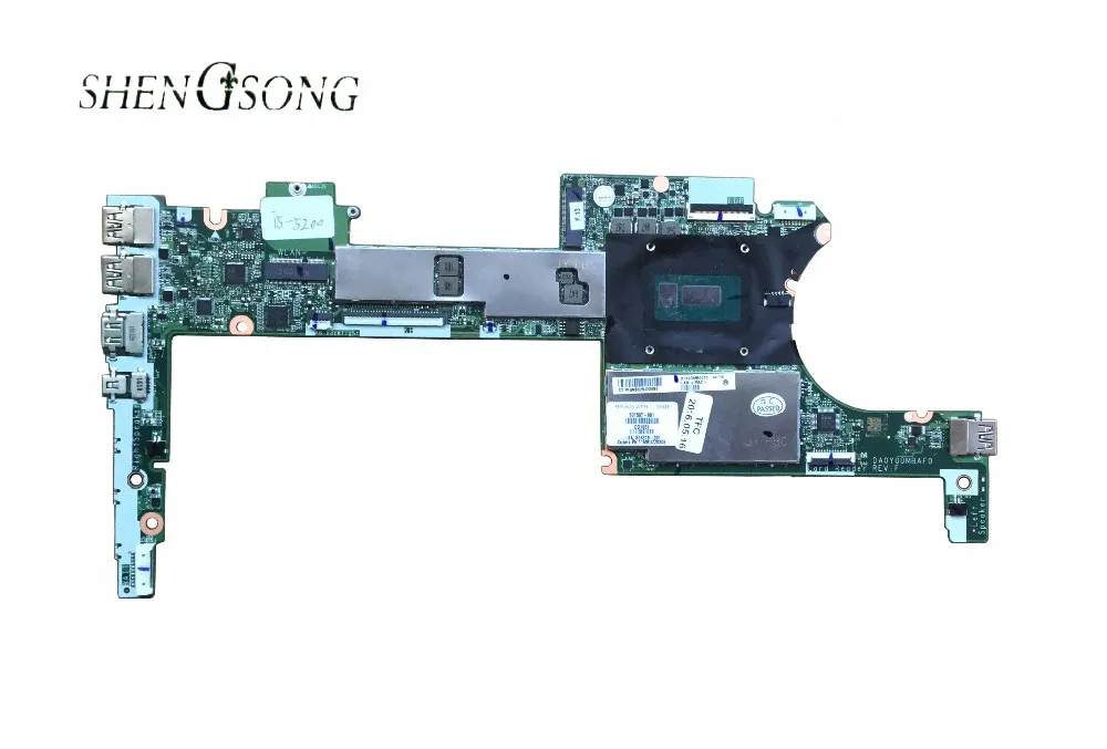 Для спектр X360 G1 13-4003DX серии 801507-501 801507-001 материнской платы ноутбука DA0Y0DMBAF0 w i5-5200U процессор и 4G Оперативная память