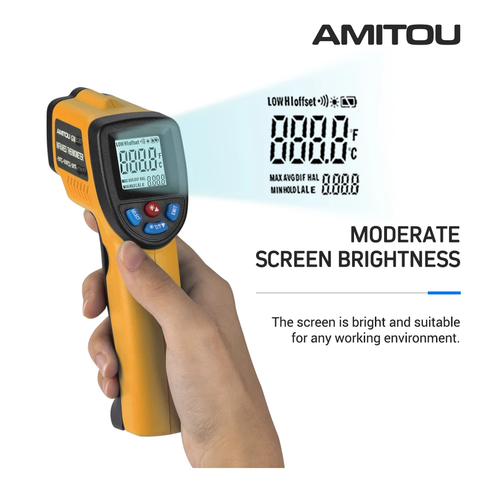 GM320 50 380C Usb термо камера Инфракрасный термометр гигрометр Метеостанция
